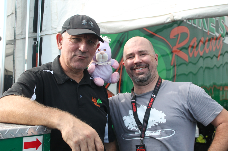 Illustration for article titled Racing Drivers With Easter Bunnies Are The Best Thing Ever